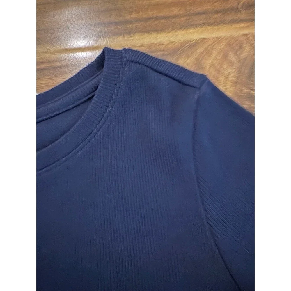 NWT/NWOT Baby Gap Ribbed Long Sleeve Shirts, Navy and Cream, Size 4T
